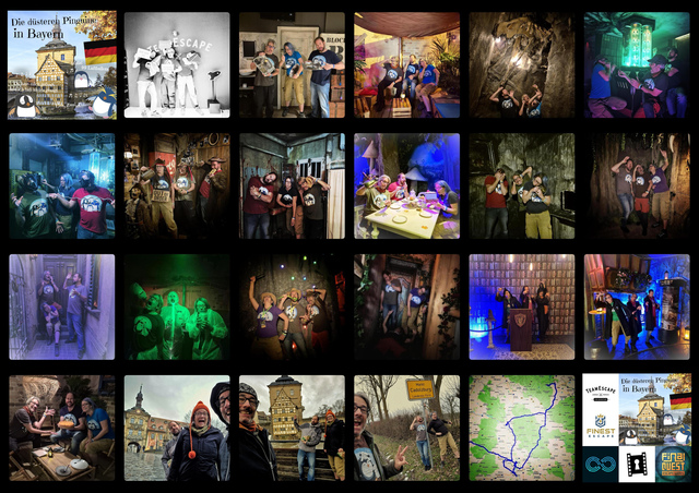 Pingouins Ténébreux, en Bavière