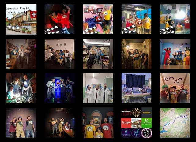 Pingouins Ténébreux, Suisse Ellemande 9